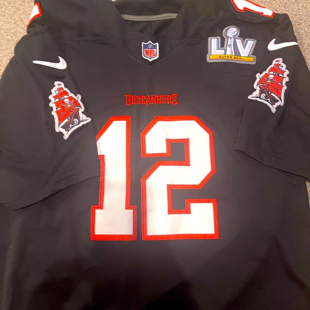 Nike Tampa Bay Buccaneers Tom Brady Alternate Black Jersey